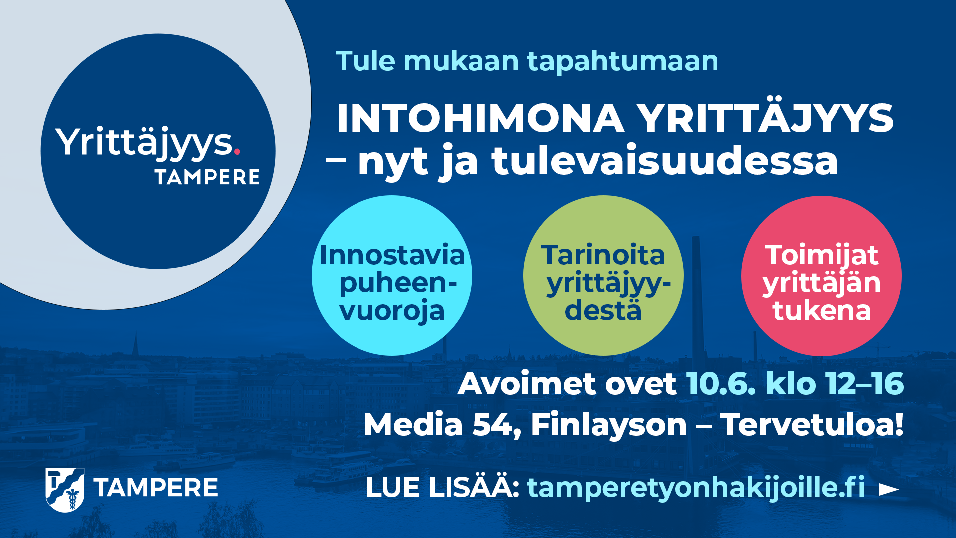 Intohimona yrittäjyys - Tribe Tampere